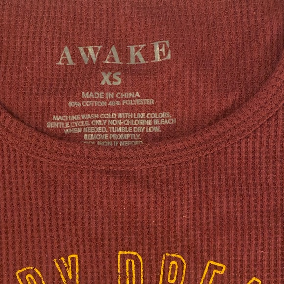 Awake waffle baby tee size XS - Picture 2 of 3